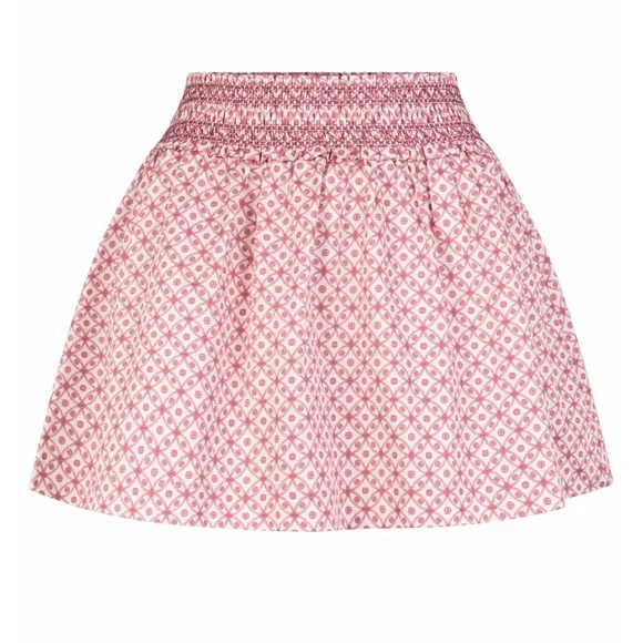 Hill House Rose Lattice Skirt Set, M - Picture 3 of 6